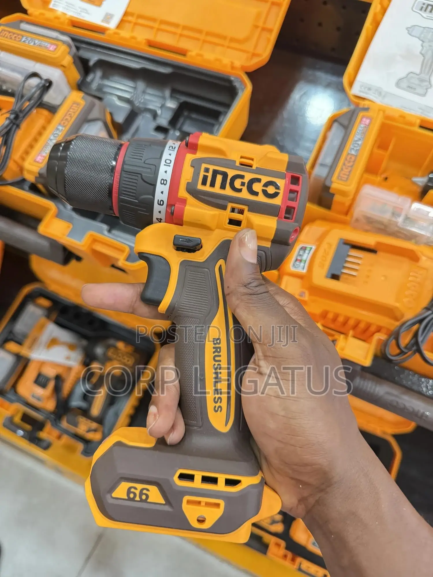 Compact Brushless Cordless Drill