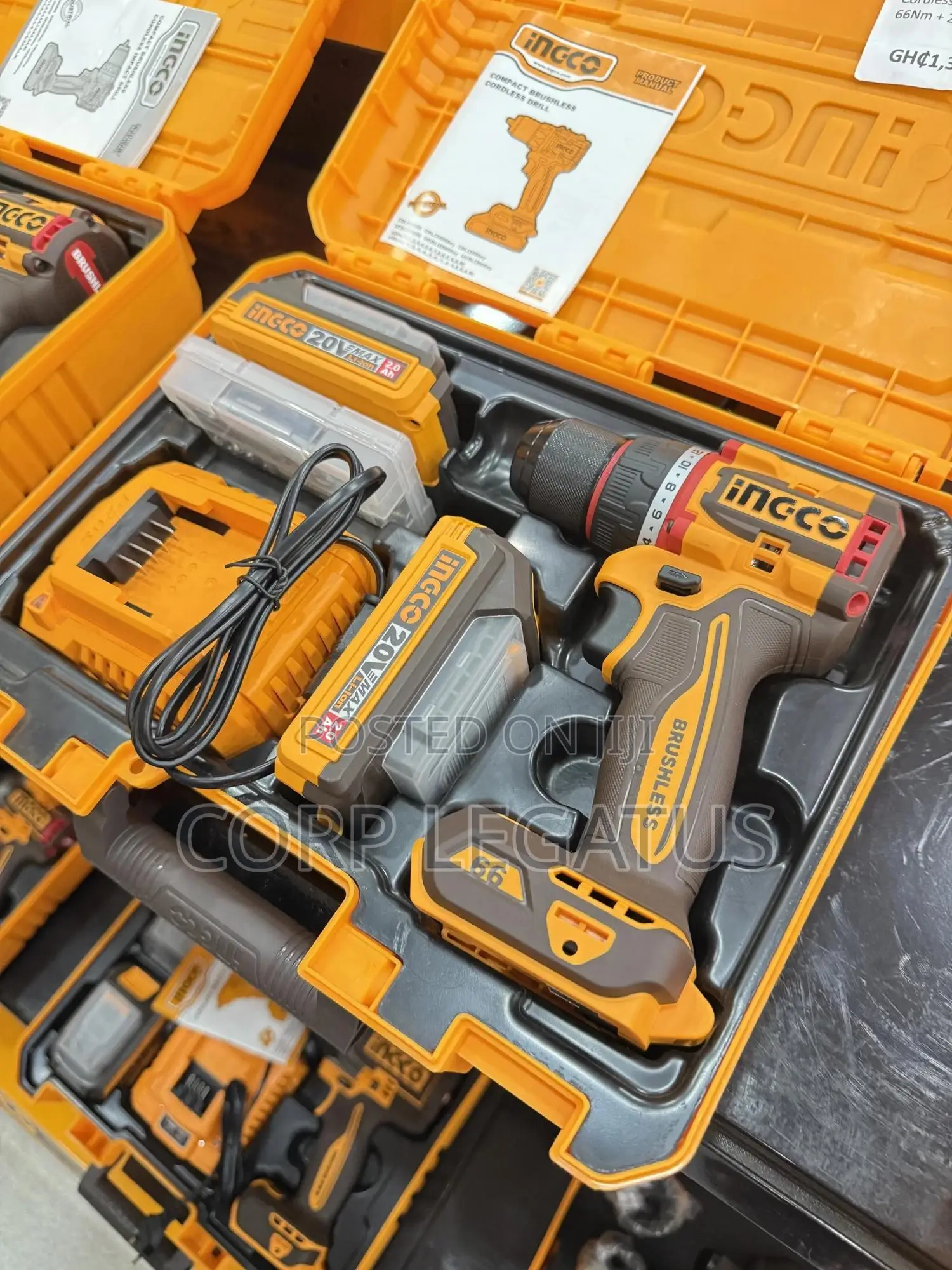 Compact Brushless Cordless Drill