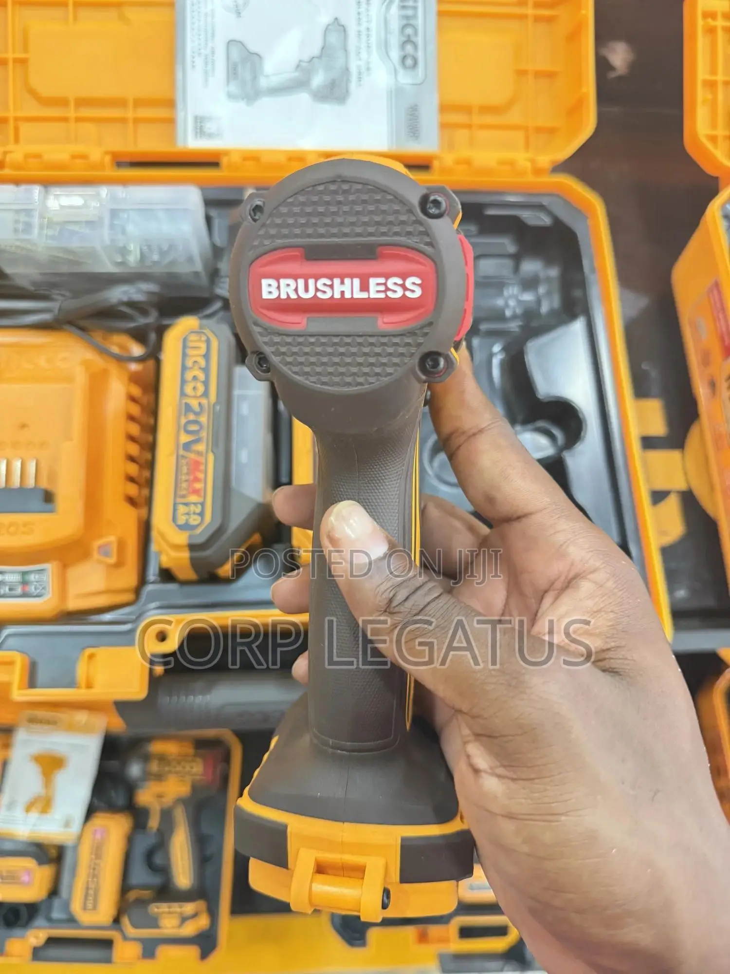 Ingco Compact Brushless Cordless Drill