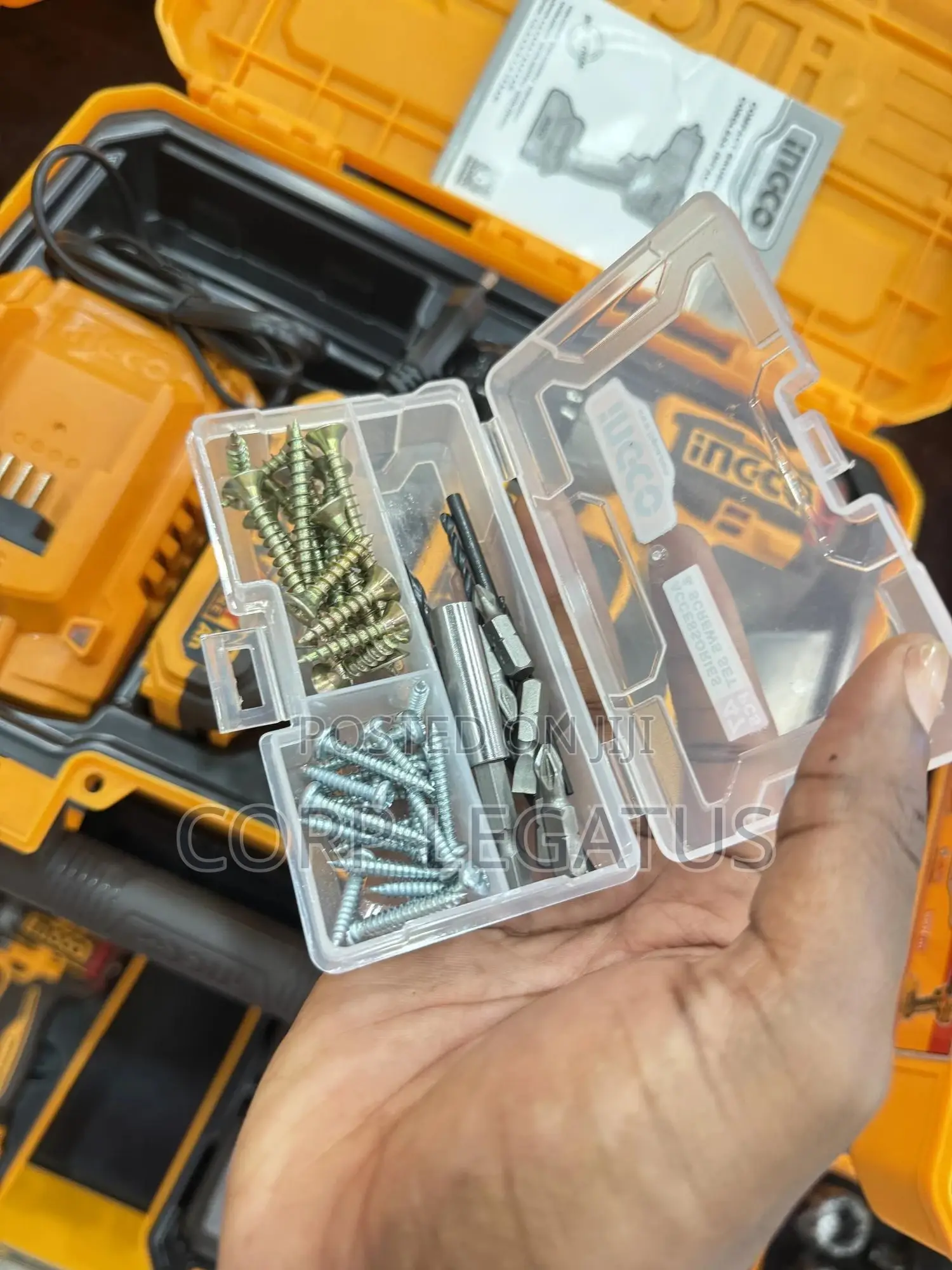 Ingco Compact Brushless Cordless Drill