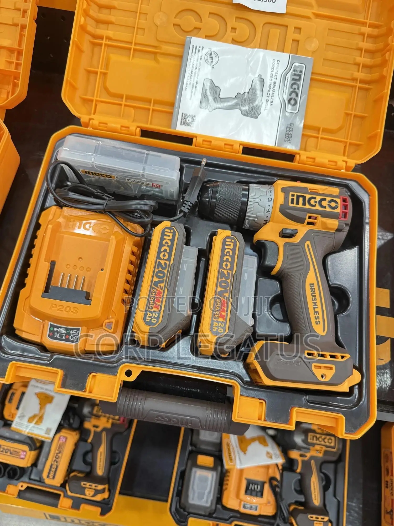 Ingco Compact Brushless Cordless Drill