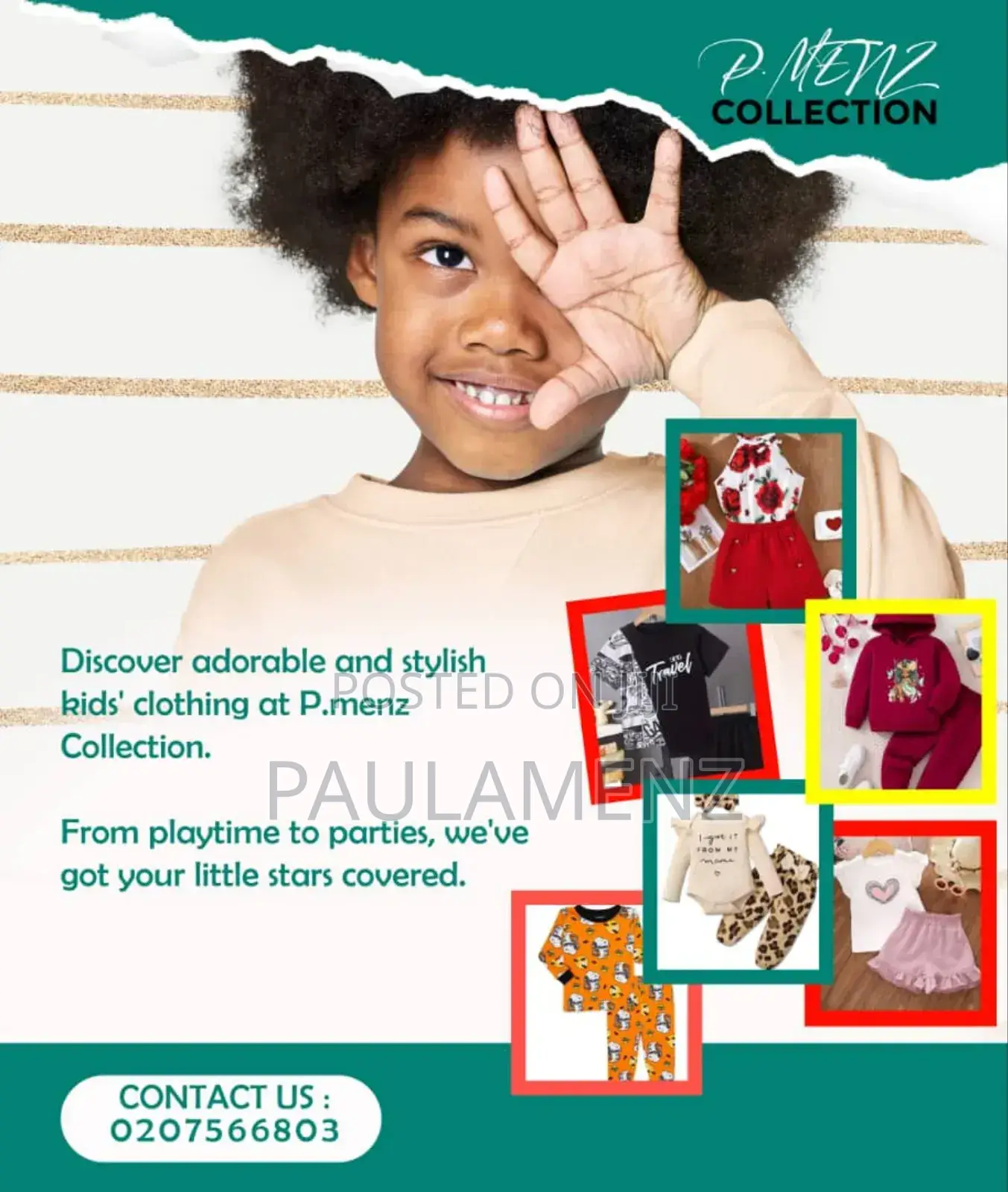 Kids Wear, Sweater Top and Down for Boys and Girls.