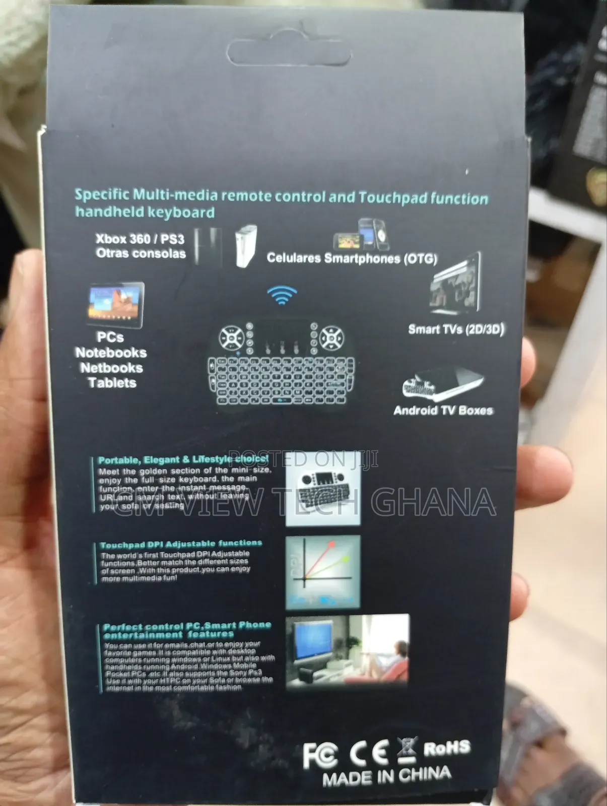 Mini Wireless Keyboard+ Onboard Mouse