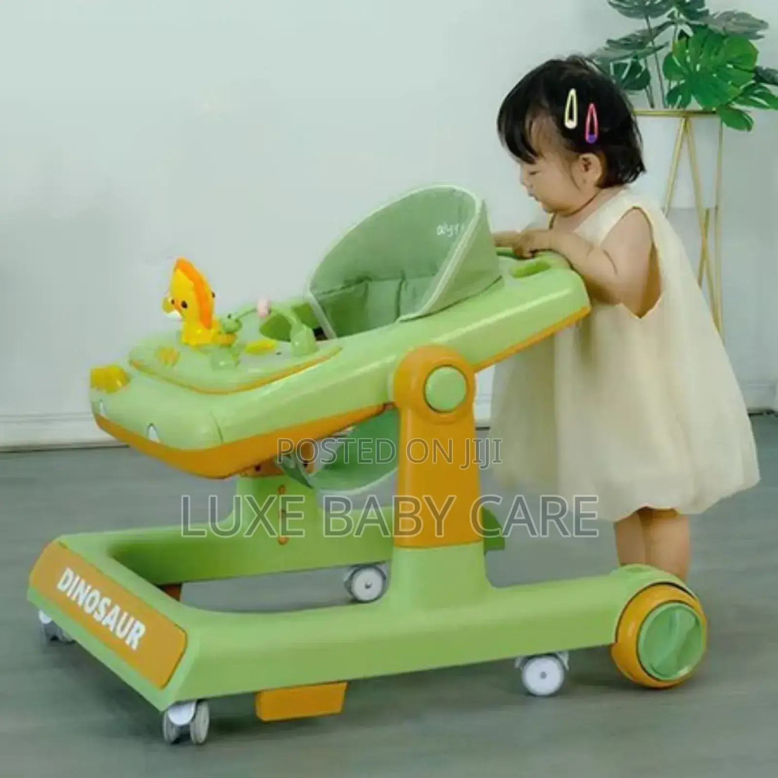 Musical Baby Walker With Umbrella and Foot Mat