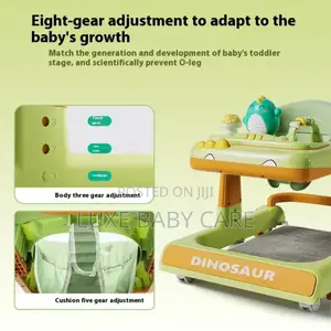Musical Baby Walker With Umbrella and Foot Mat