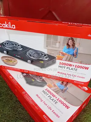 Don't Miss Out Decakila 1000w+1000w Hot Plate Decakila