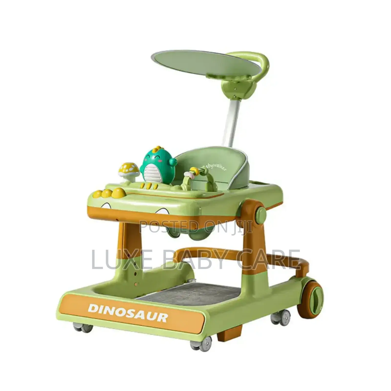 Musical Baby Walker With Umbrella and Foot Mat