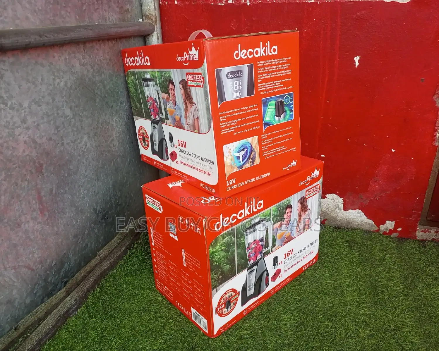 Decakila Standard Stand Blender 16v Cordless Blender
