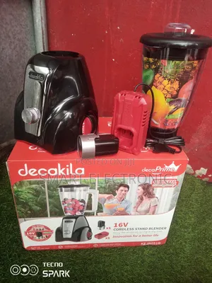 Enjoy the Decakila Wirelessly Stand Blender