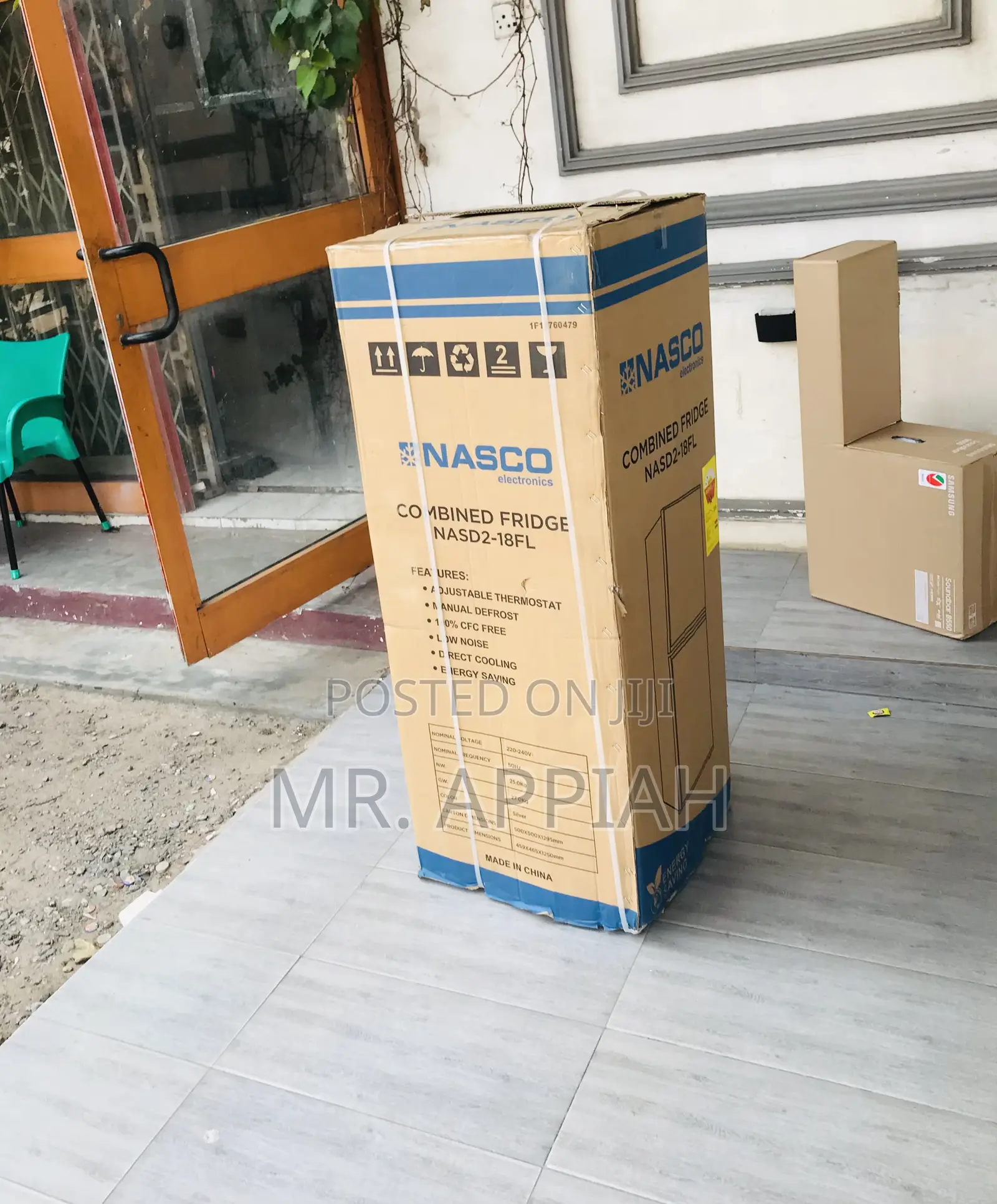 Ultra Cooling Nasco Nasd2-18fl 2 DoorElectric Fridge,Silver