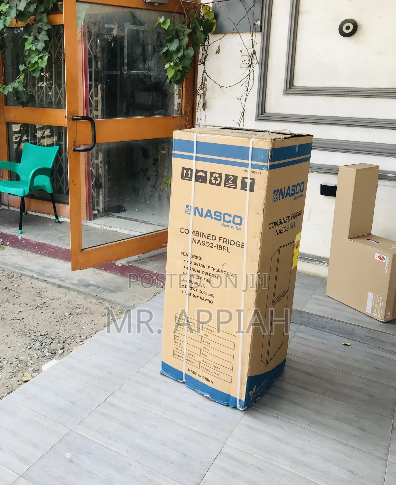 Ultra Cooling Nasco(Silver)Nasd2-18fl 2 DoorElectric Fridge