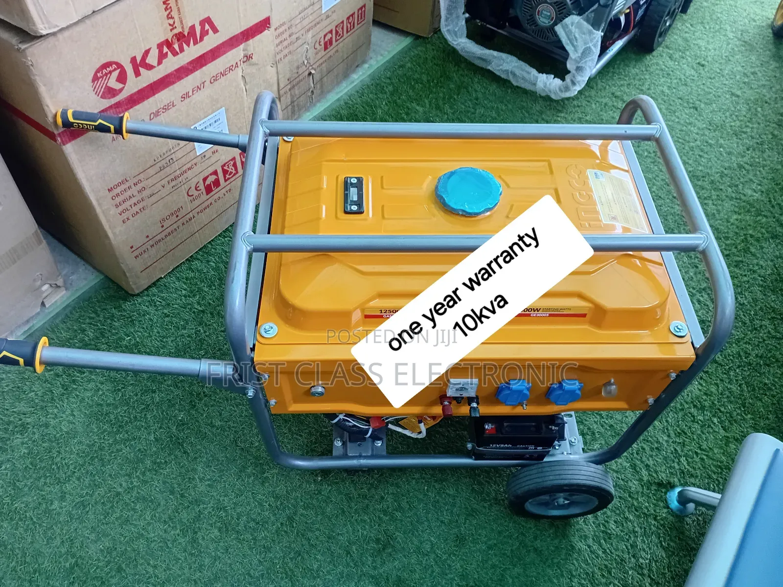 Fuel Efficient 10kva Petrol Power Supply Source