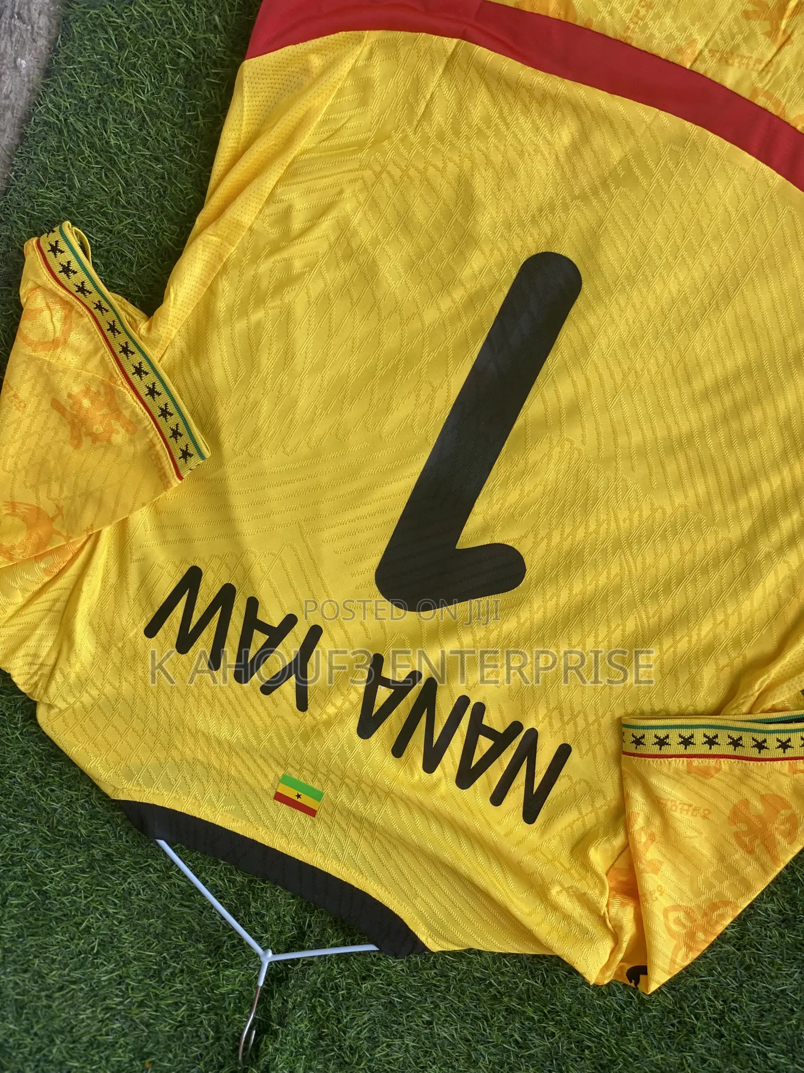 Customized Authentic Ghana Away Jersey Available