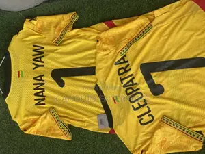 Customized Authentic Ghana Away Jersey Available