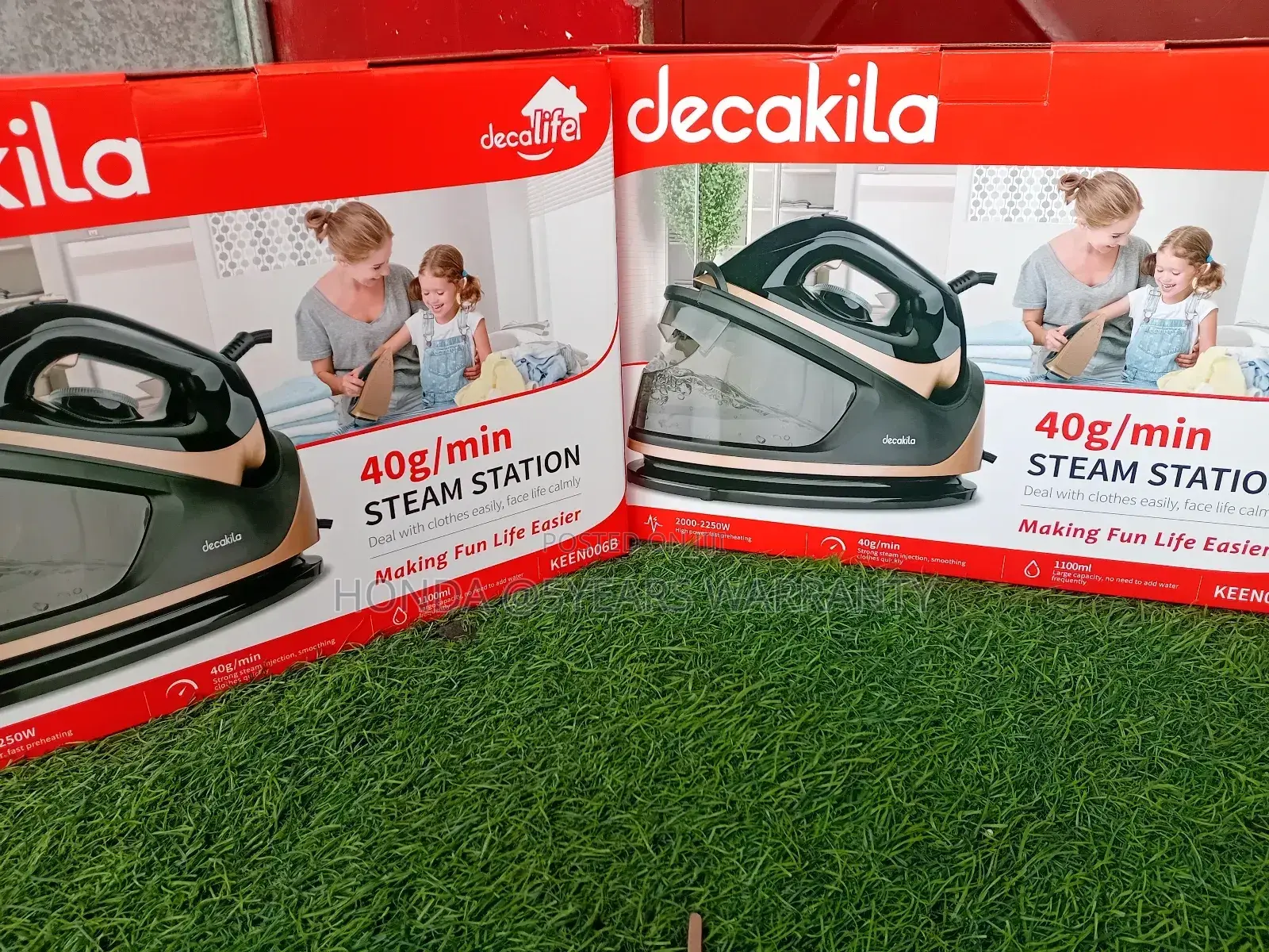 Awful 40g/Min Decakila Steam Station Energy System