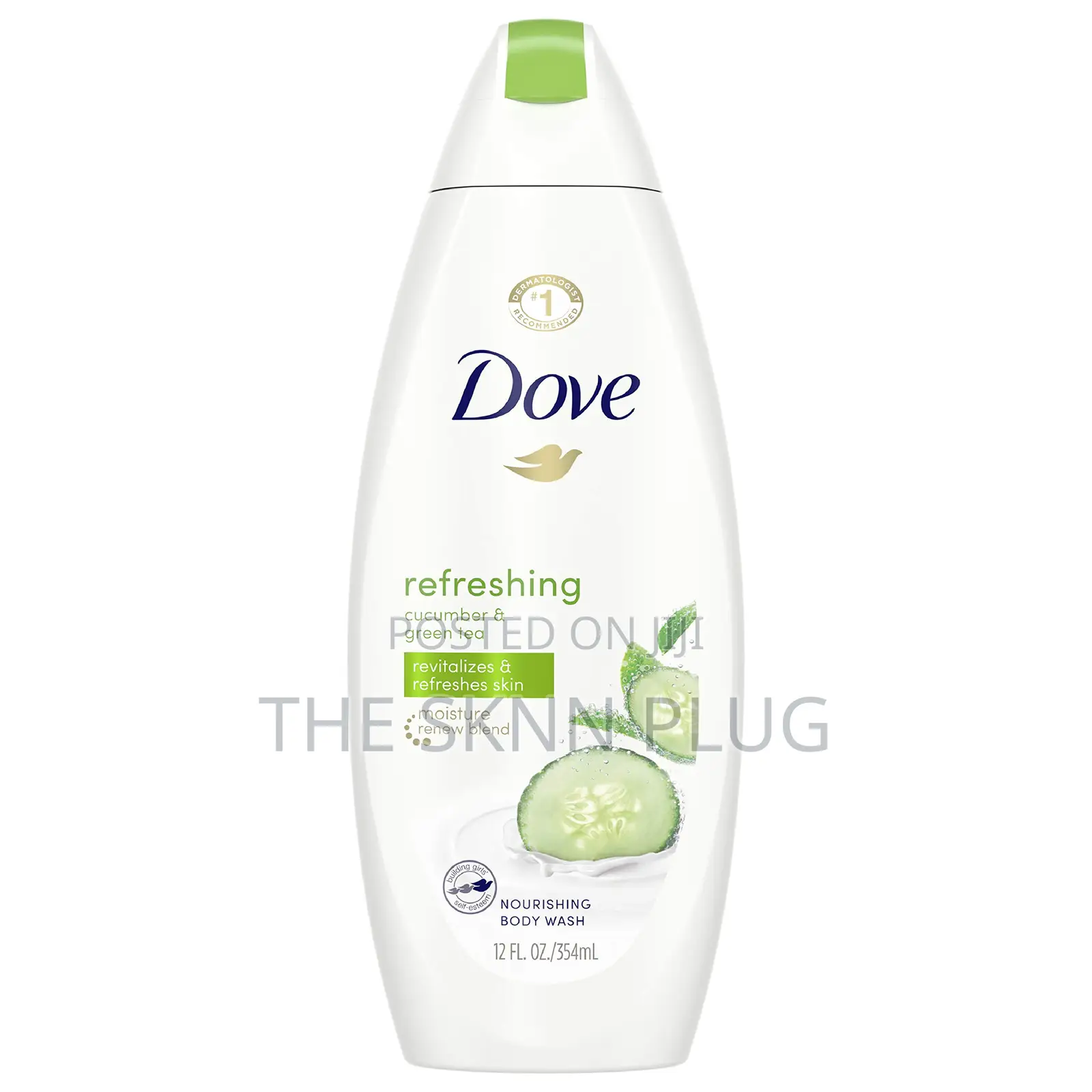 Dovedove Cucumber and Green Tea Body Wash