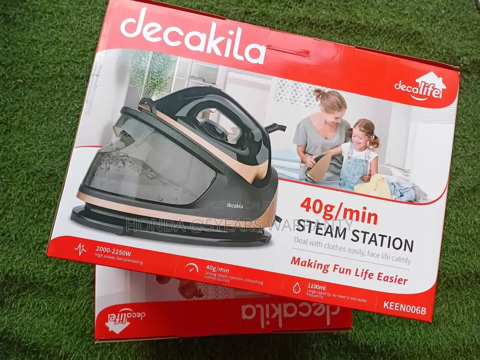 40g/Min Notable Decakila Steam Station Machine