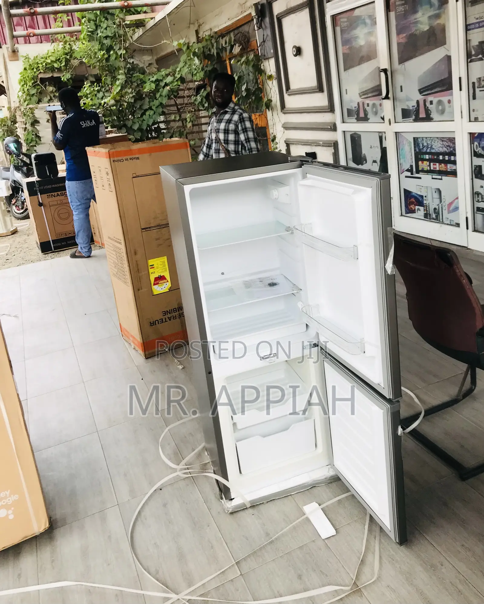Purchase Classic Galaxy Double Door Fridge(Dark Gray).