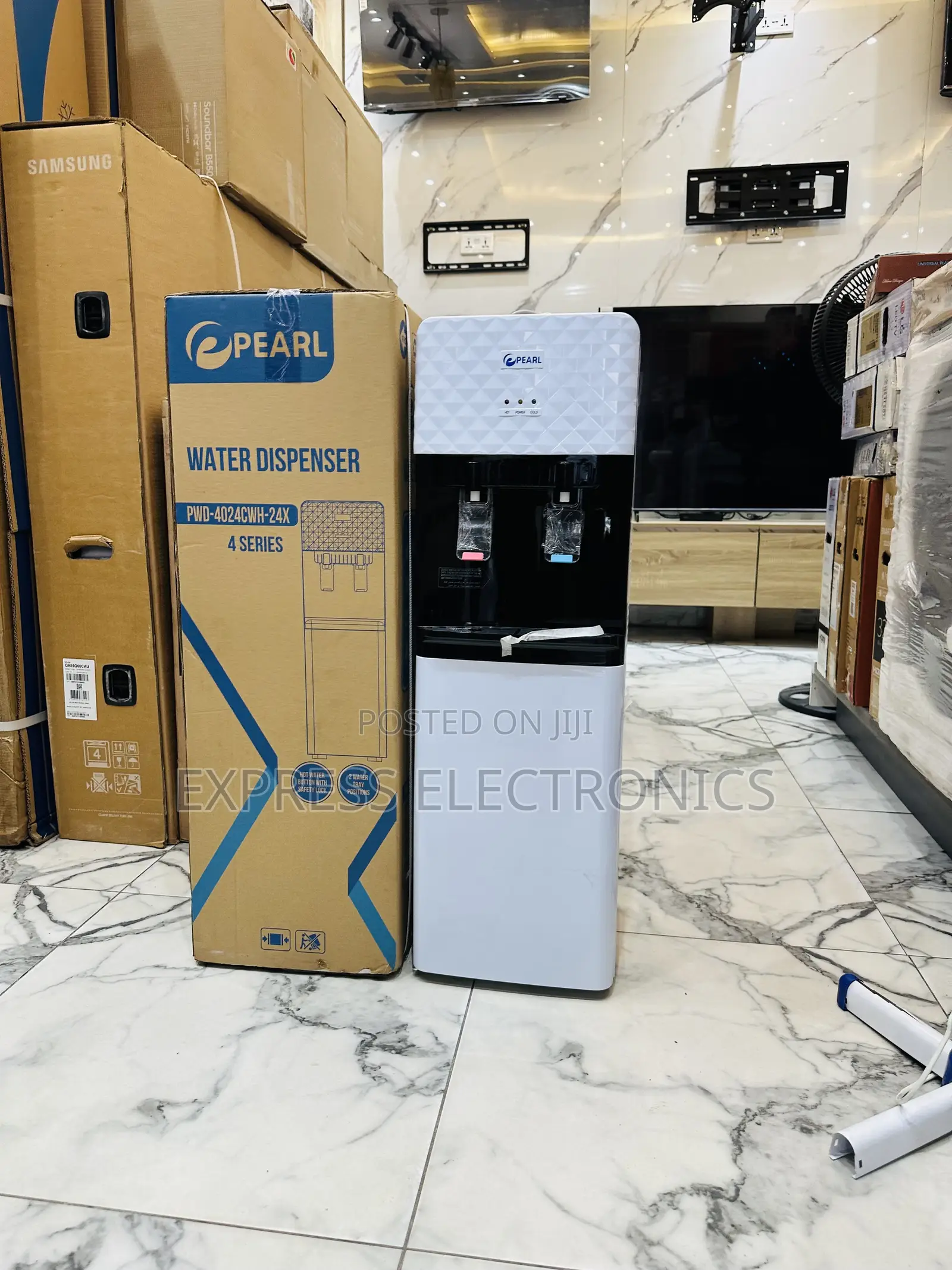 PWD-4024 Water Dispenser Pearl Hot and Cold