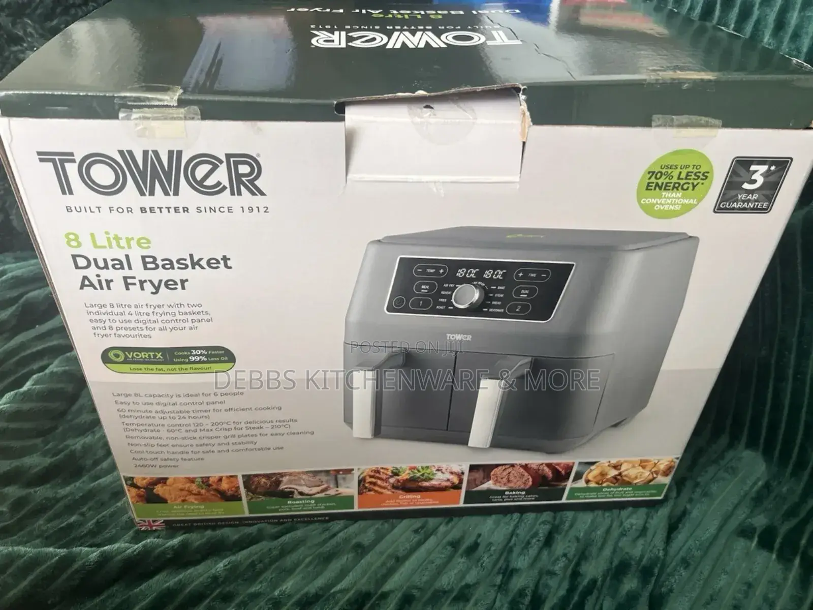 8litre Tower Air Fryer Uk