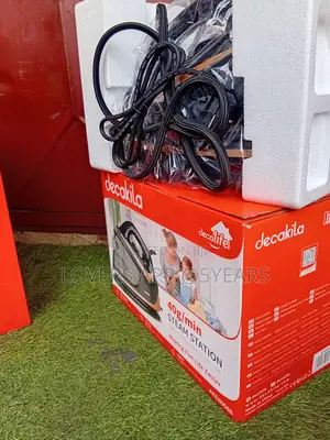 Top-Rated 40g/Min Decakila Steam Station Decakila Iron