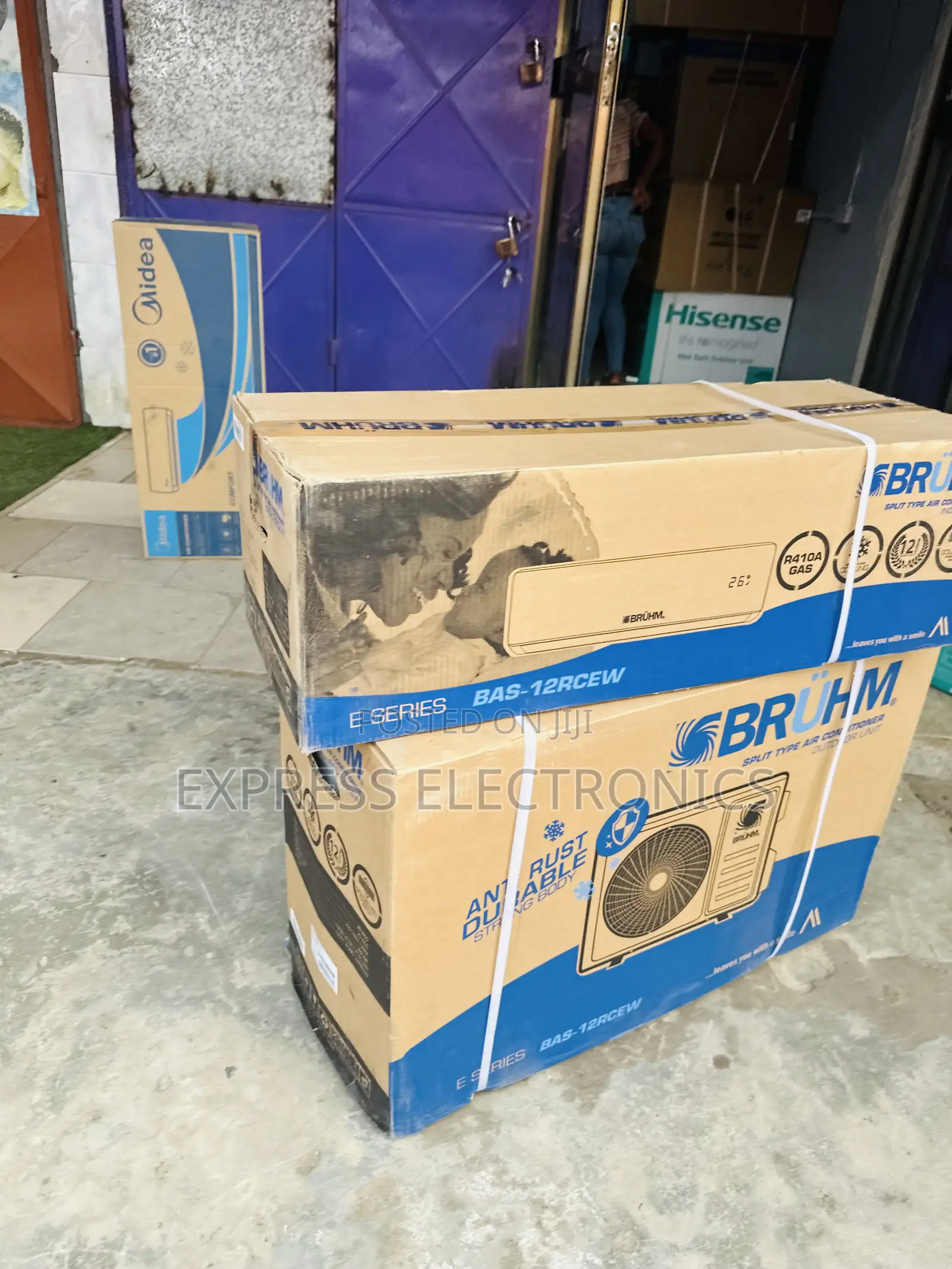 Built in Health Lonizer Split Bruhm R410 Gas 1.5hp