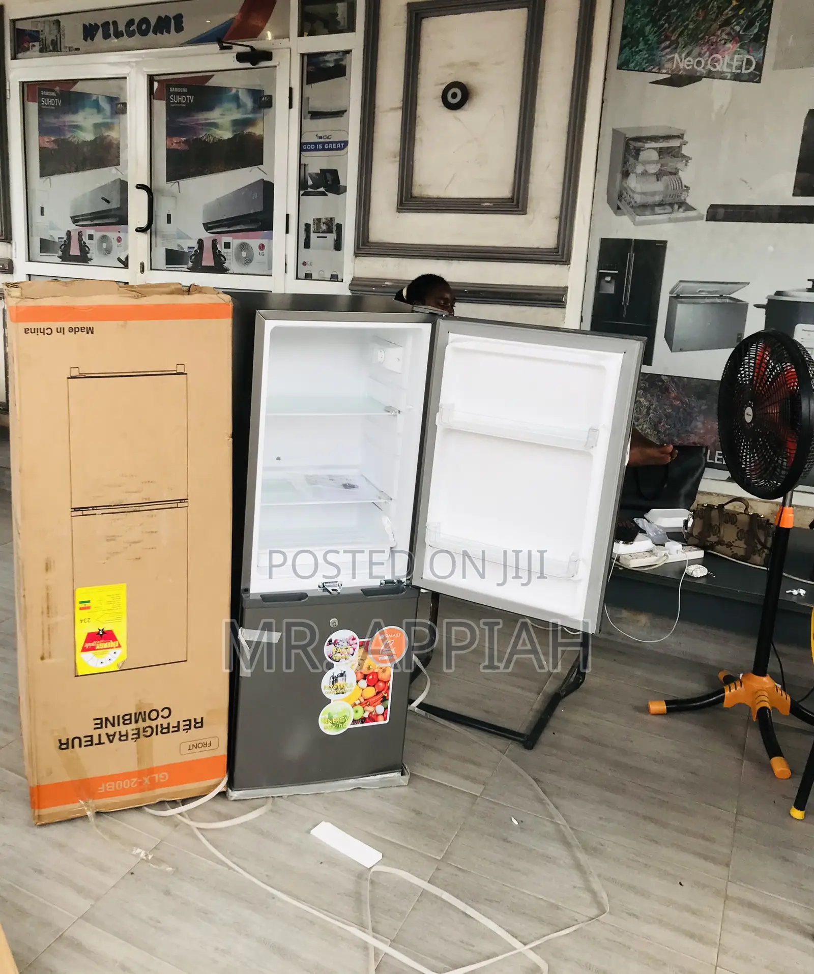 Purchase Reliable Galaxy 2 Door Refrigerator(Dark Gray).