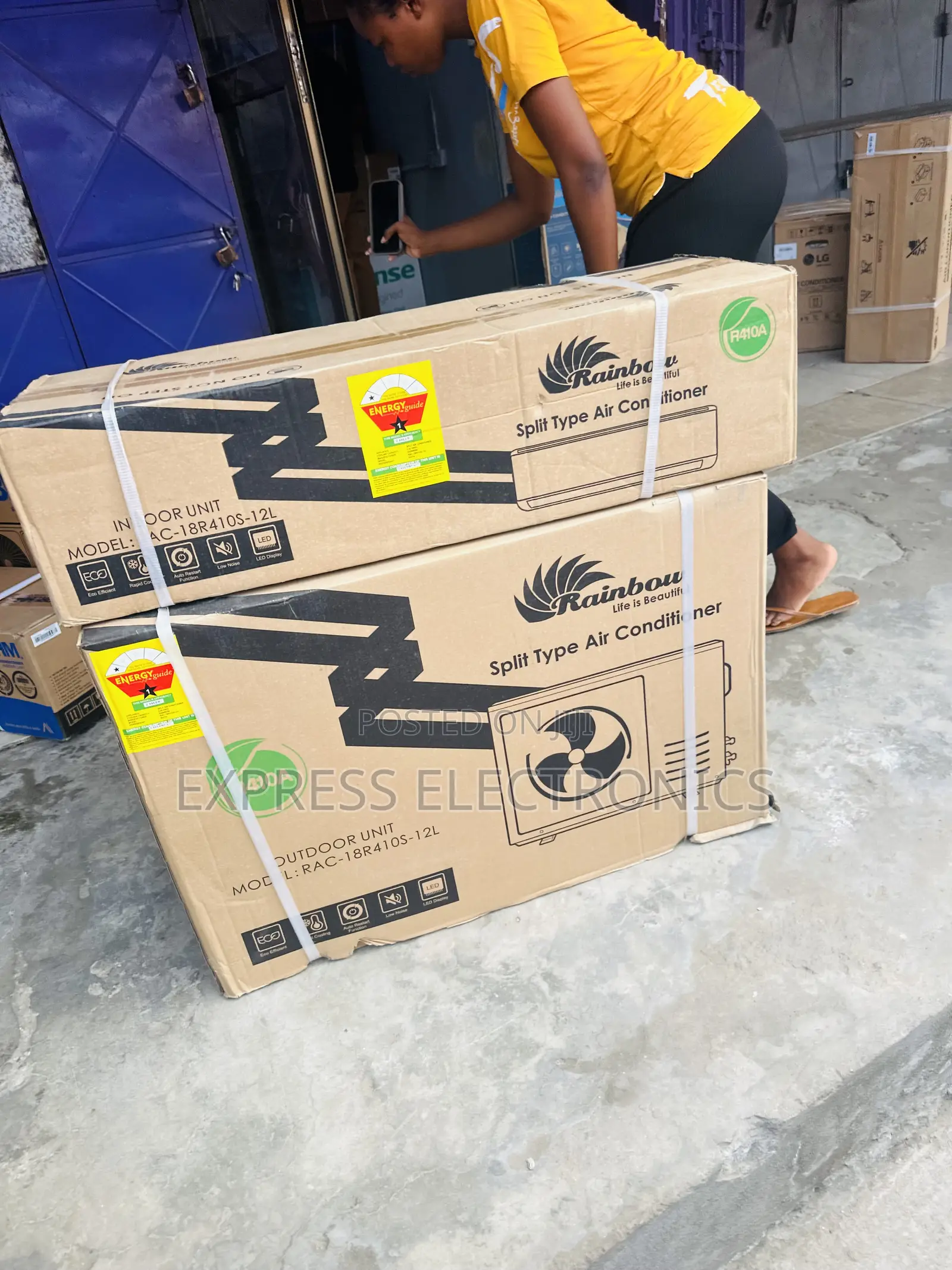 Powerful Chill Rainbow  1.5hp —— Split R410 Gas ——