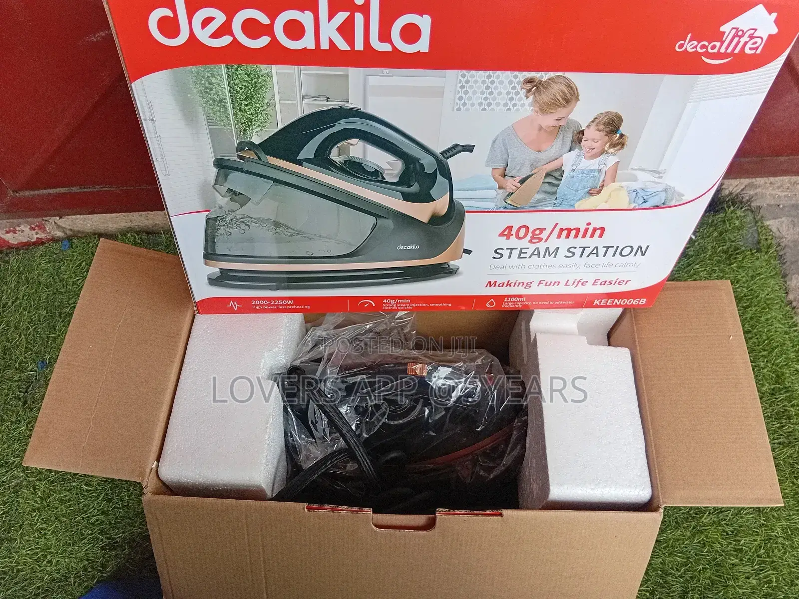 40g/Min Decakila Steam Station Decakila Iron Expect Approved