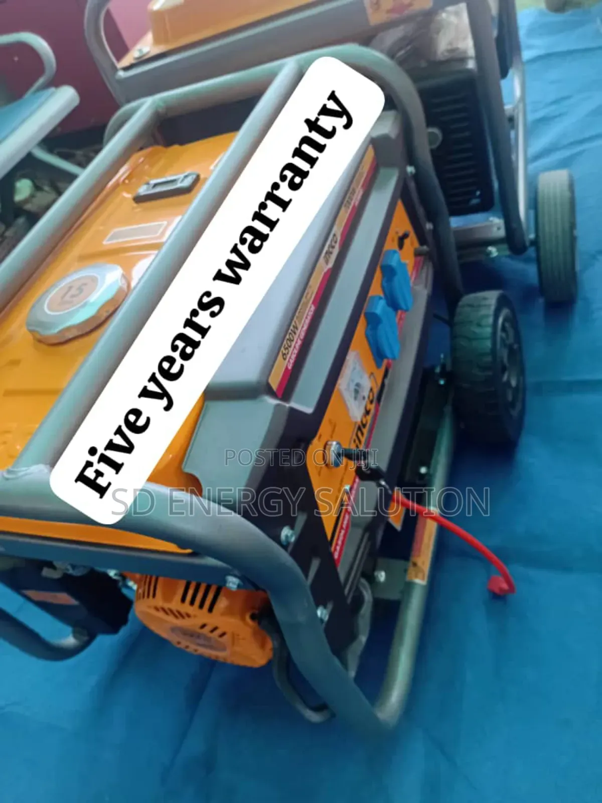 Turbo Power 7.5kva 8500watt Ingco Petrol Generator 7.5kva