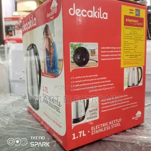 Stainless Steel Electric Kettle Decakila Electric Kettle