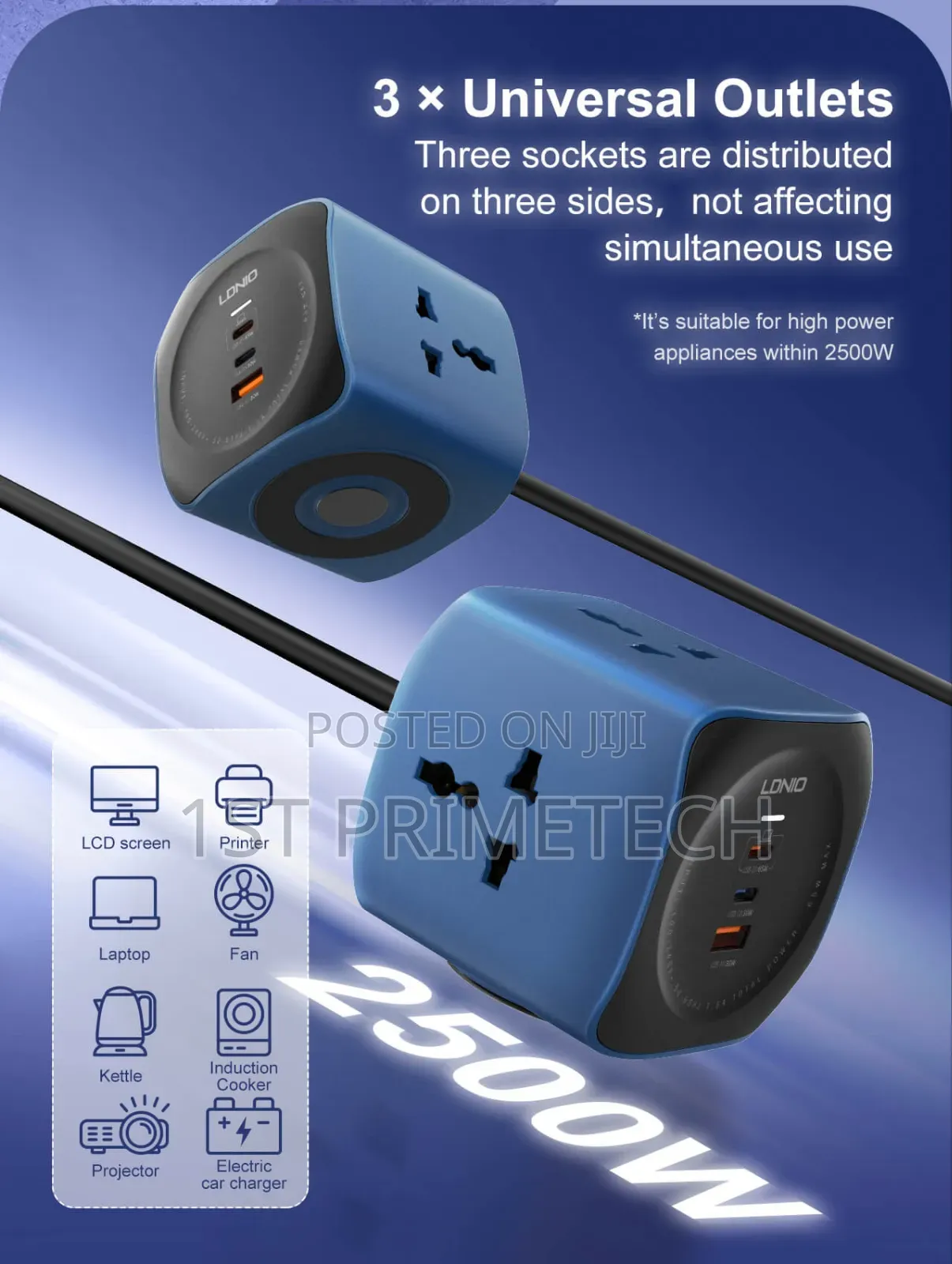 Ldnio 65w Power Socket Cube