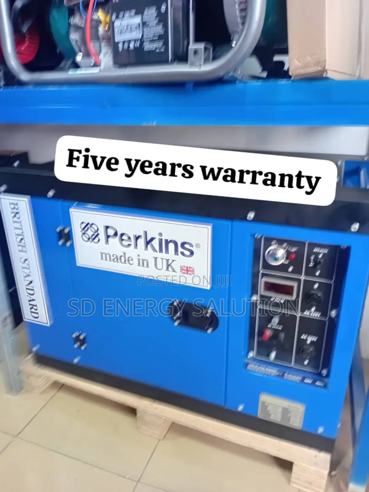 Gen Pulse Pro 15kva 16500watt Diesel Perkins Generator