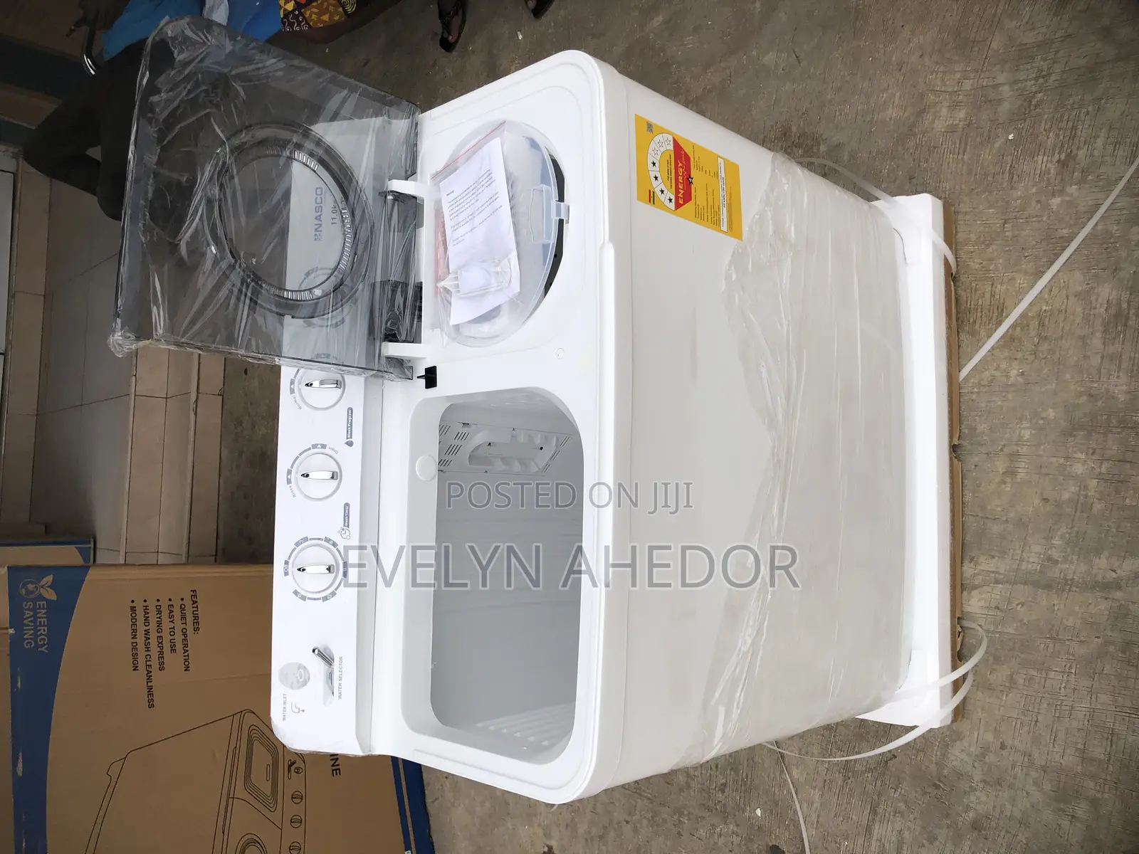 Nasco Washing Machine Twin Top Semi Automatic 11kg for Sale