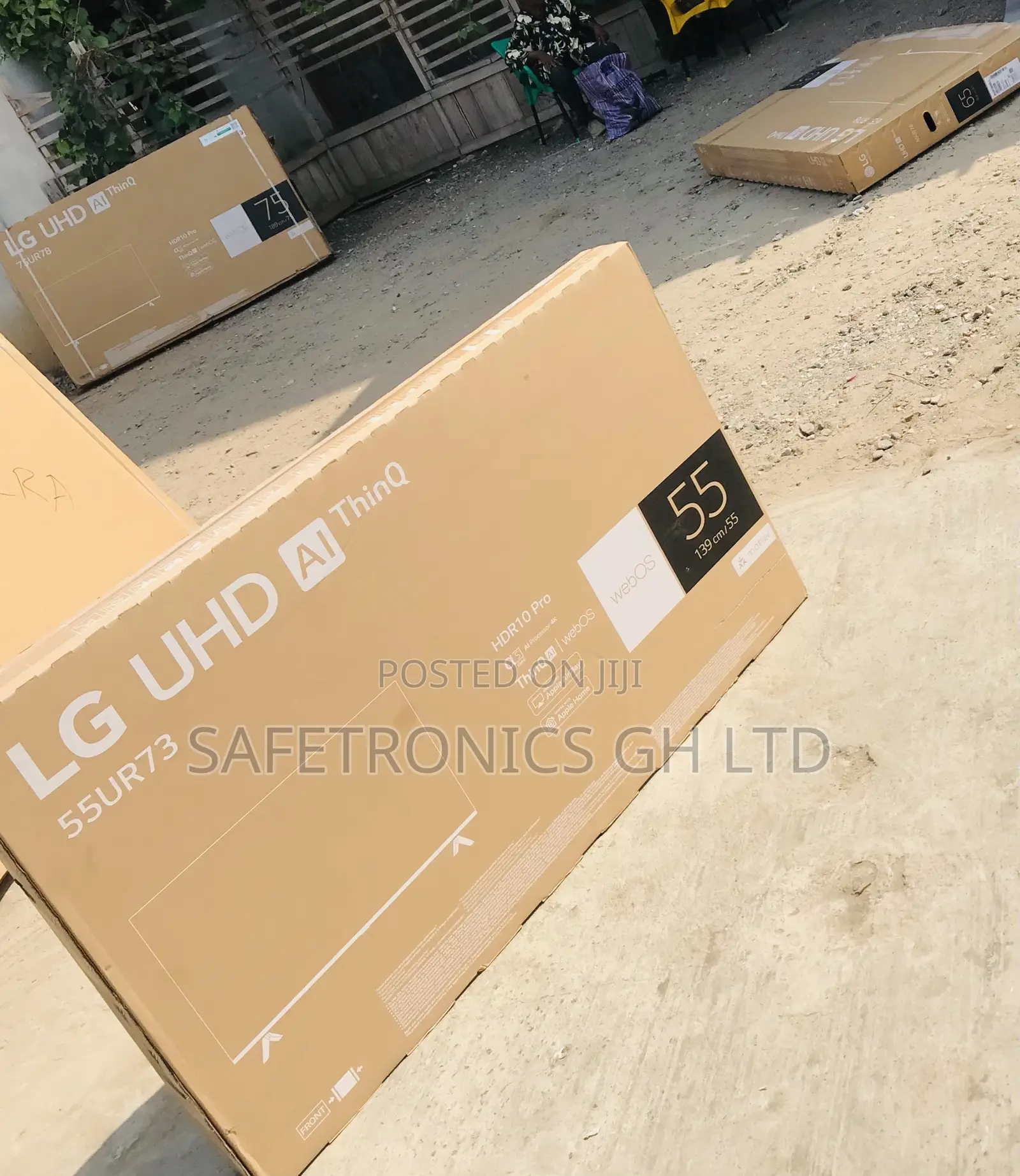 Clearview Lg 55 Inch Smartscreen Led Uhd Ur80 Tv