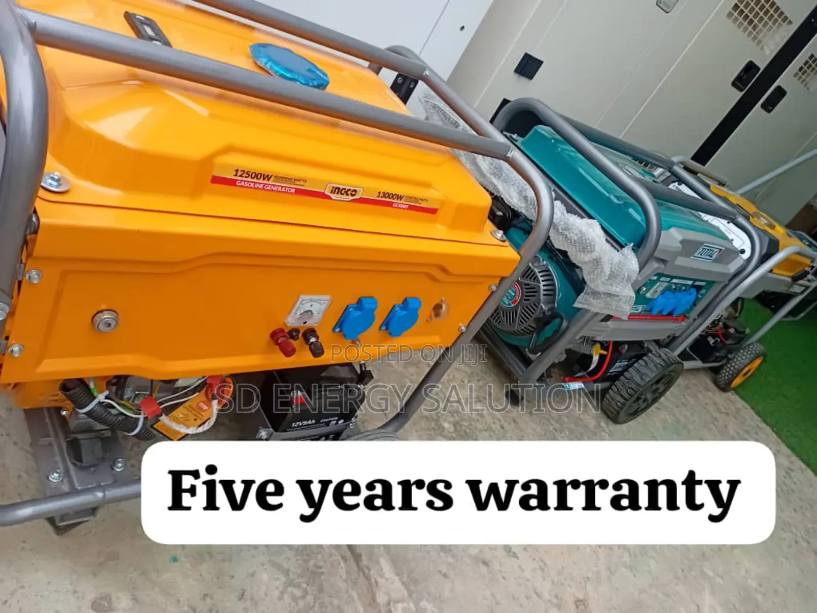 Electric Edge 10kva 13000watt Petrol Ingco Generator
