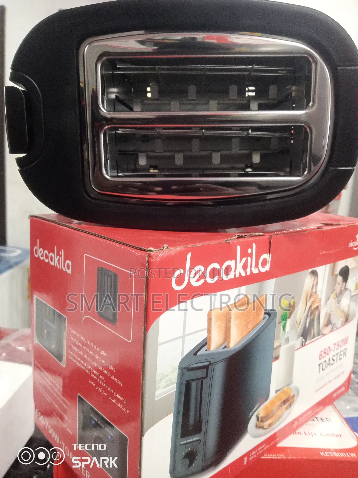 Affordable Decakila 650-750w Toaster Decakila Fast Toaster