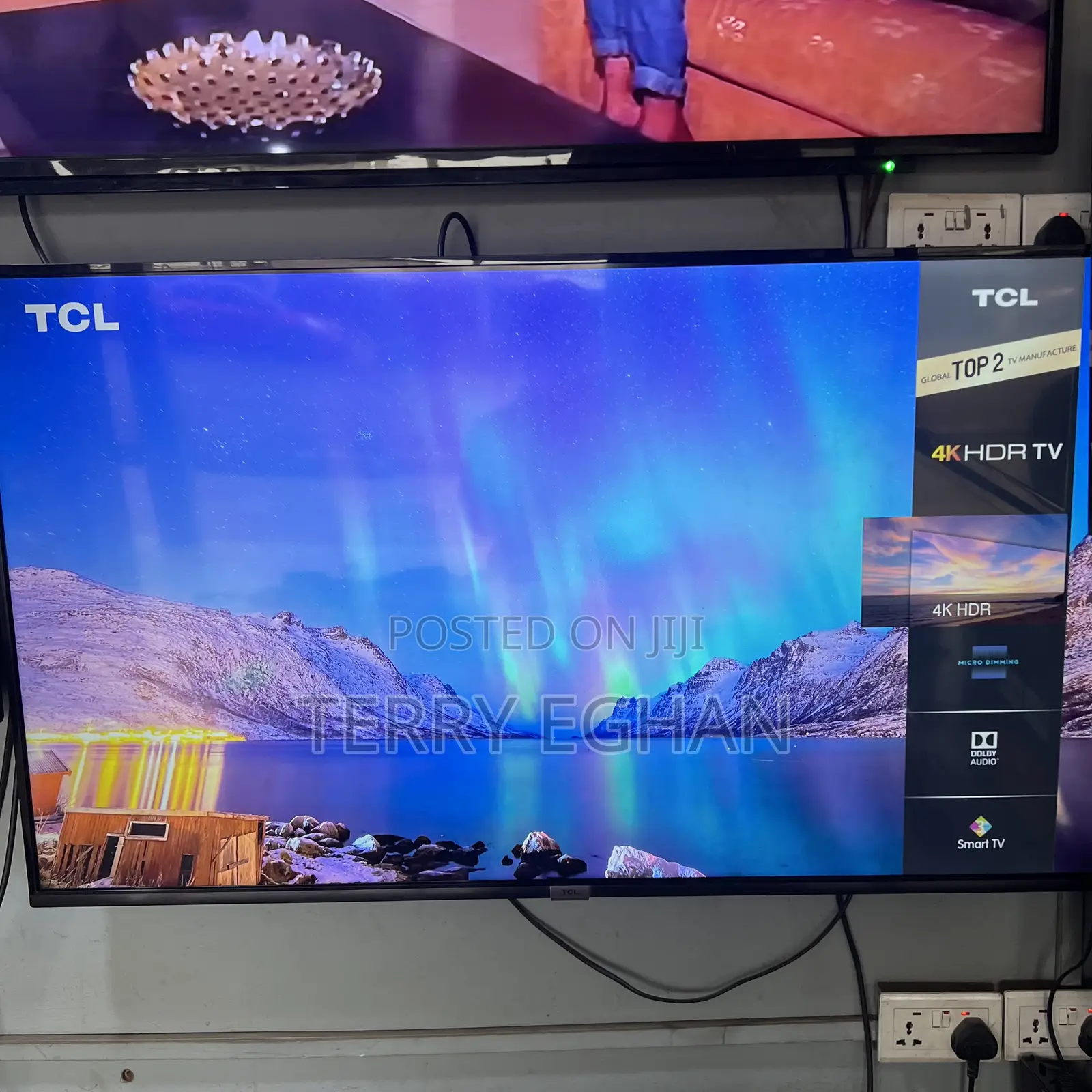 TCL “55 “Inches With Disappearing Line