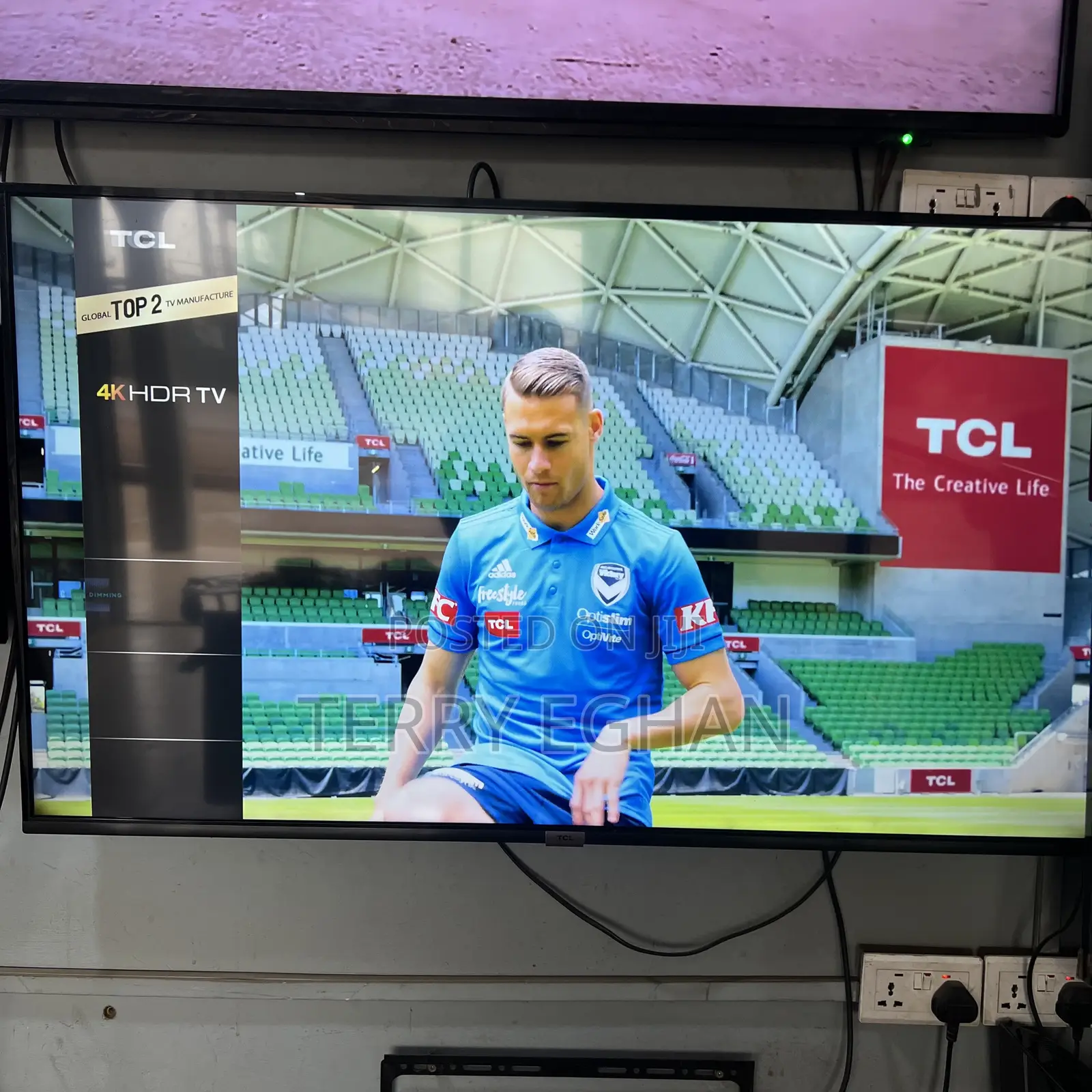 TCL “55 “Inches With Disappearing Line