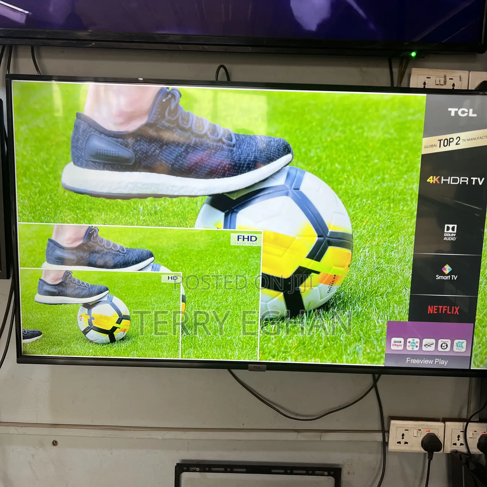 TCL “55 “Inches With Disappearing Line