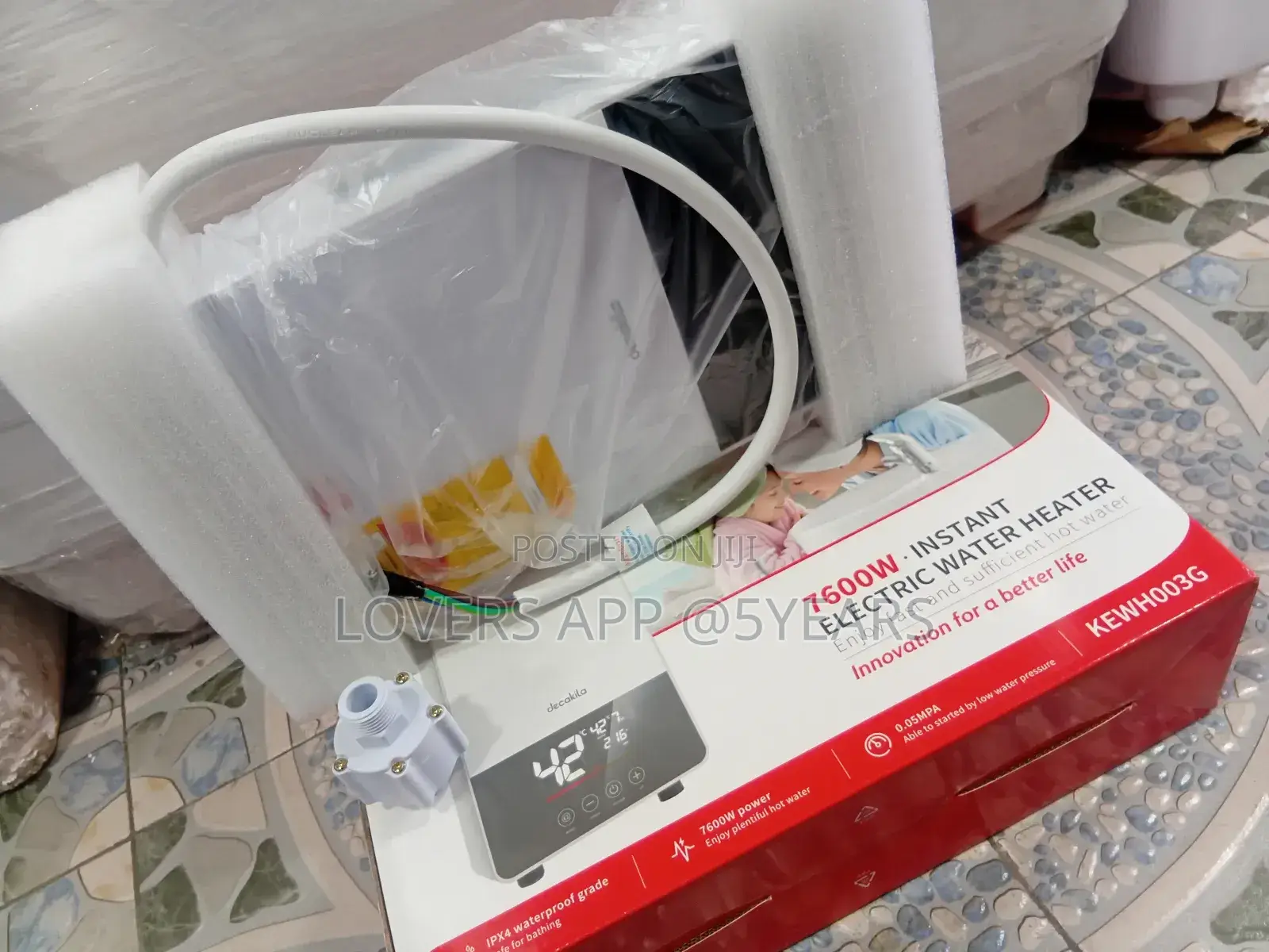 Your Dream Decakila 7600w. Instant Electric Water Heater