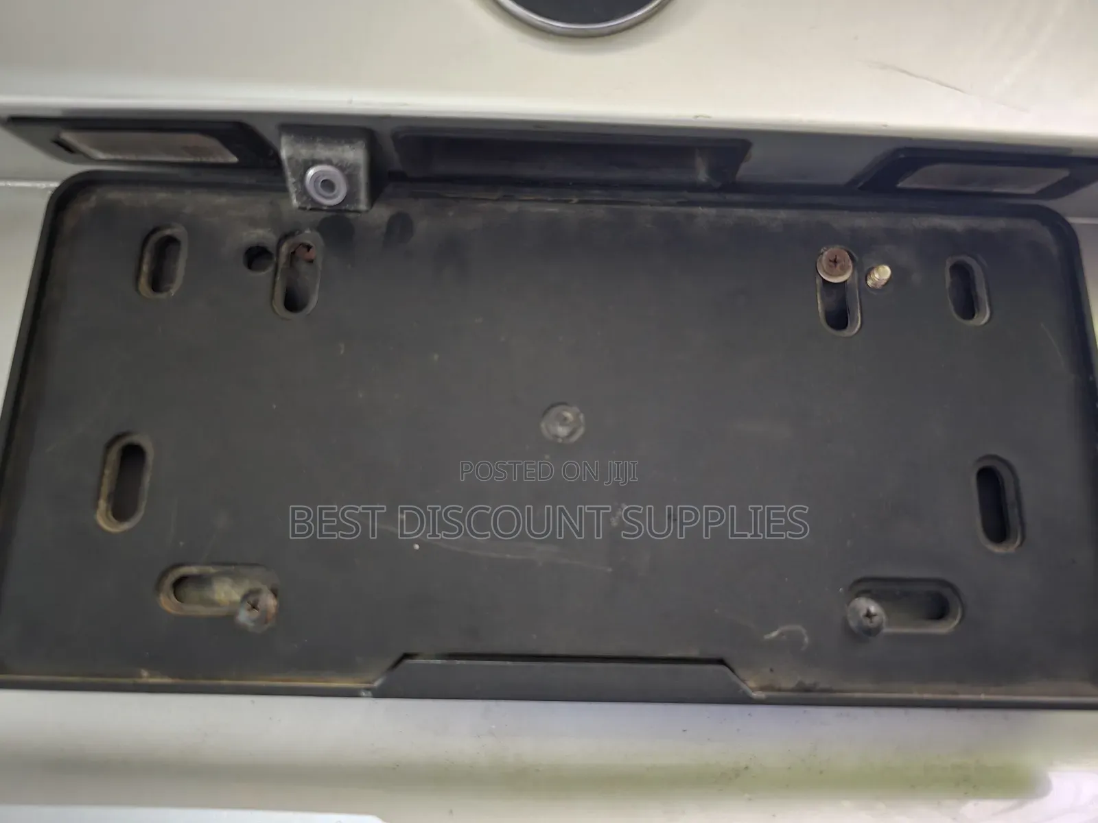 Neat BMW E90 Silver Boot With Taillights and Camera