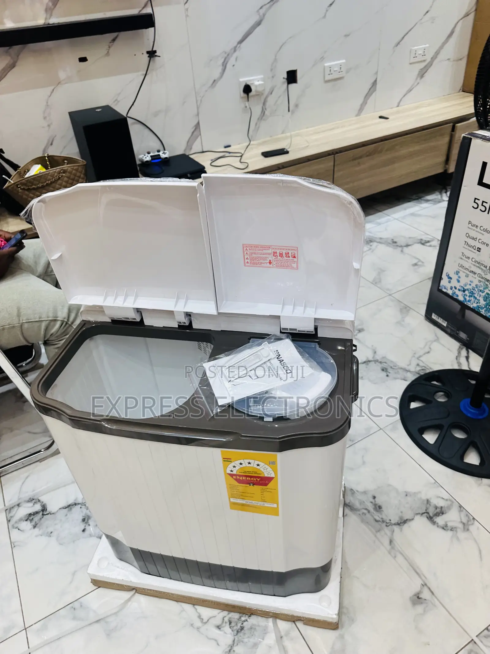 Effective Cleaning Wm Topload Twintub Nasco 5kg