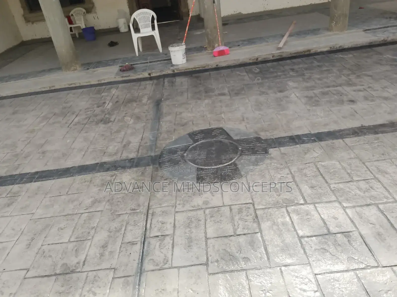 Modern Floor Designs (Concrete Stamping)