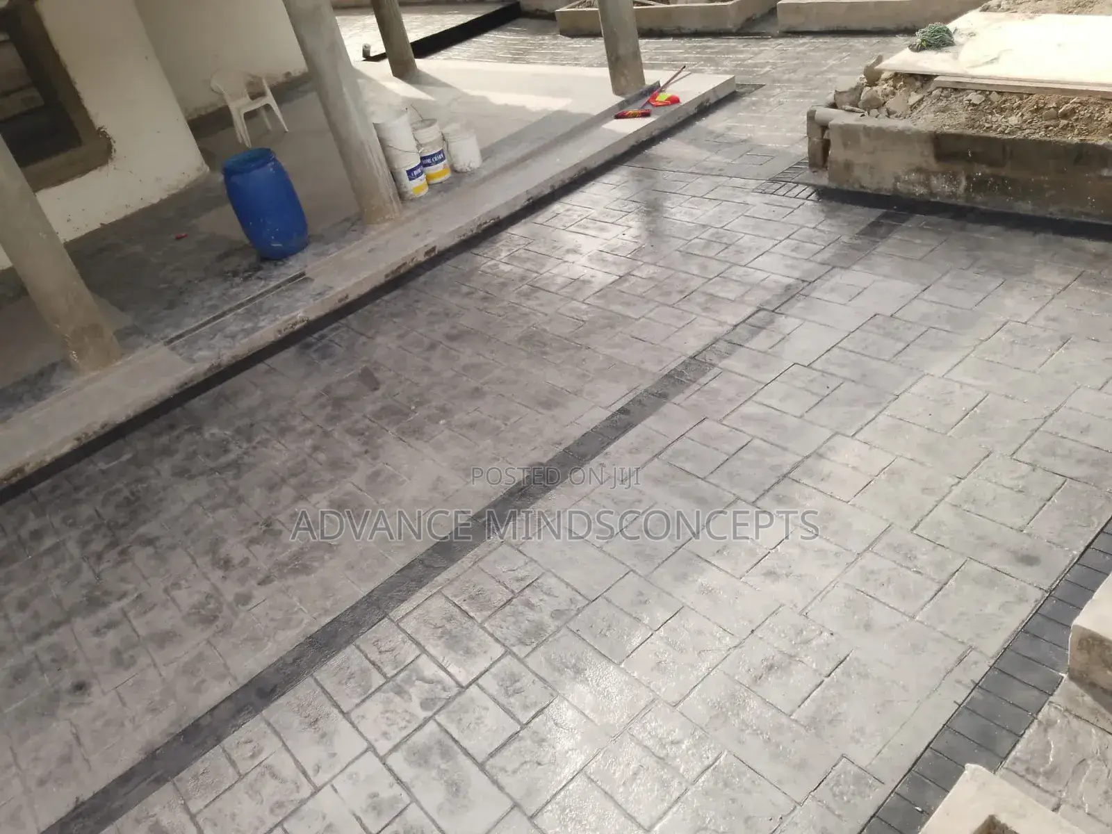 Modern Floor Designs (Concrete Stamping)