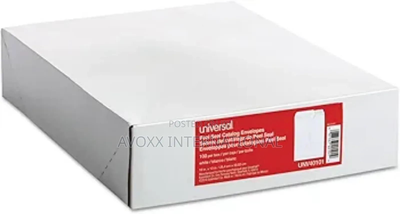 Universal Pull Seal Catalog Envelope,10"X13",White,100/Box