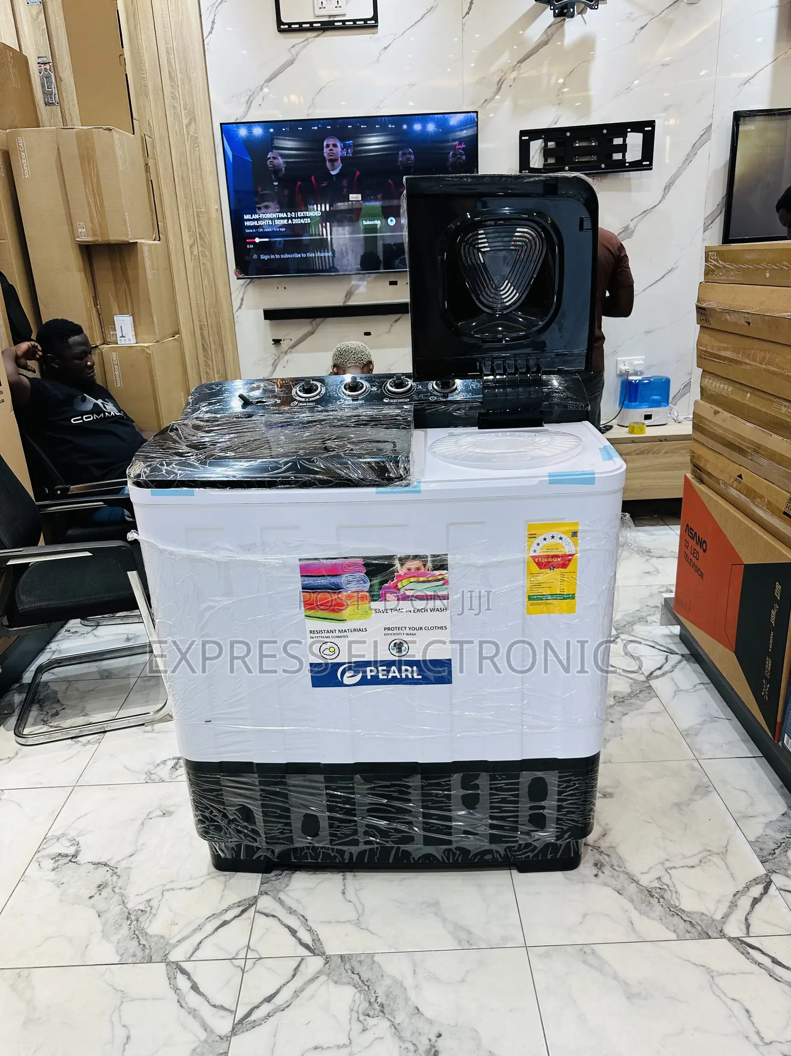 Super High Spin Washer Pearl 15kg Topload