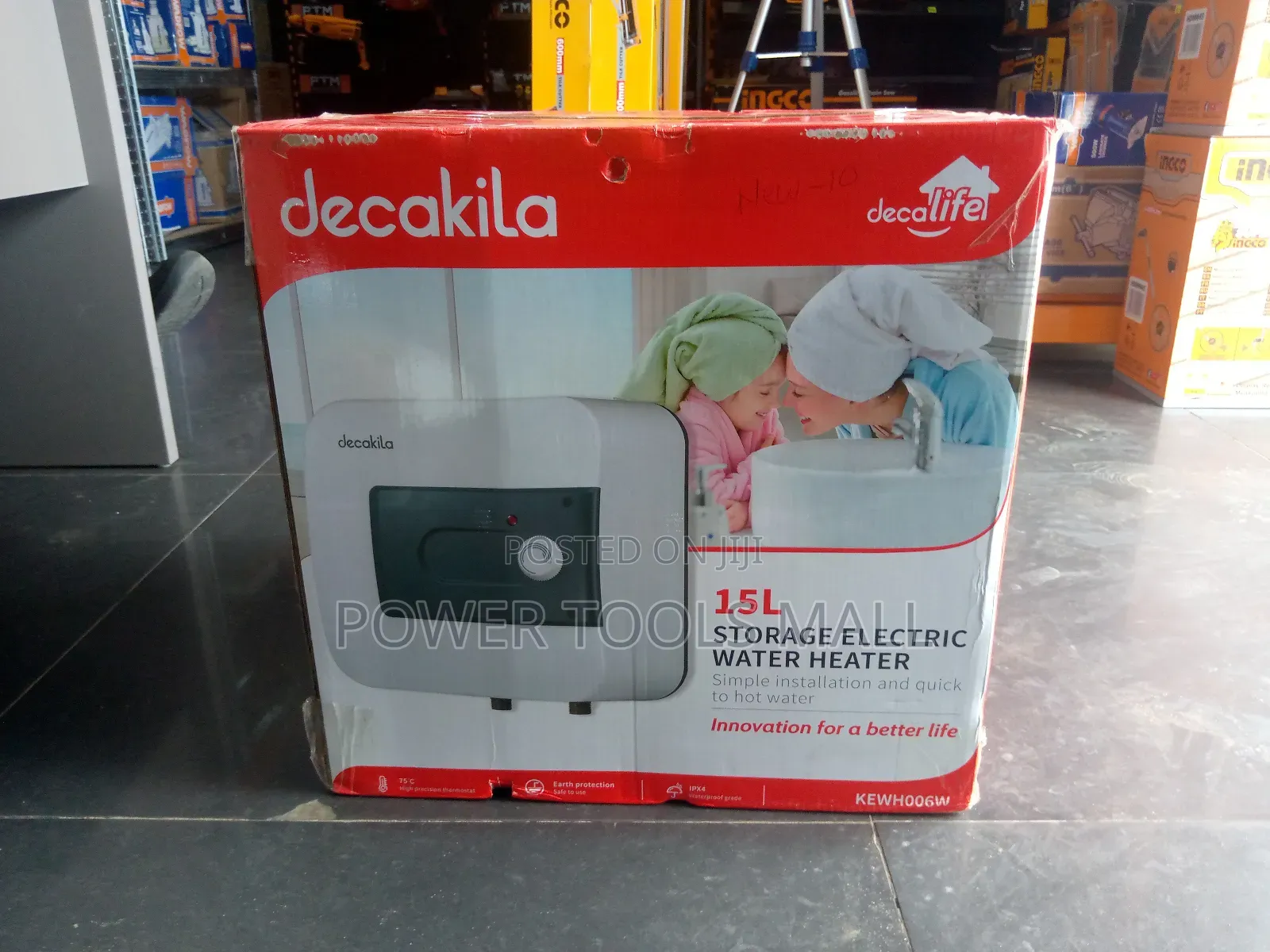 Decakila 15l Storage Electric Water Heater