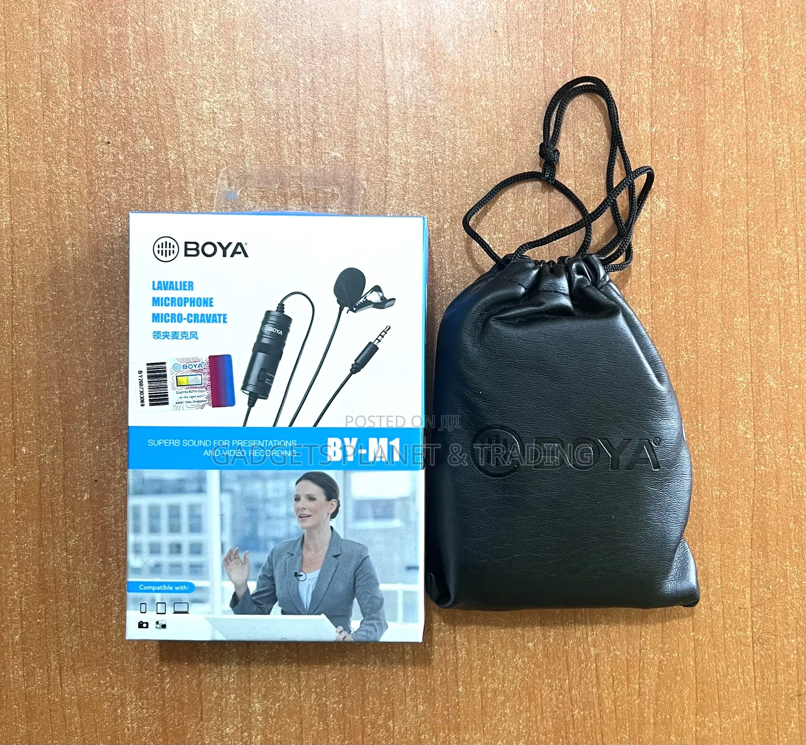 Boya by-M1 Omnidirectional Lavalier Microphone - By-M1