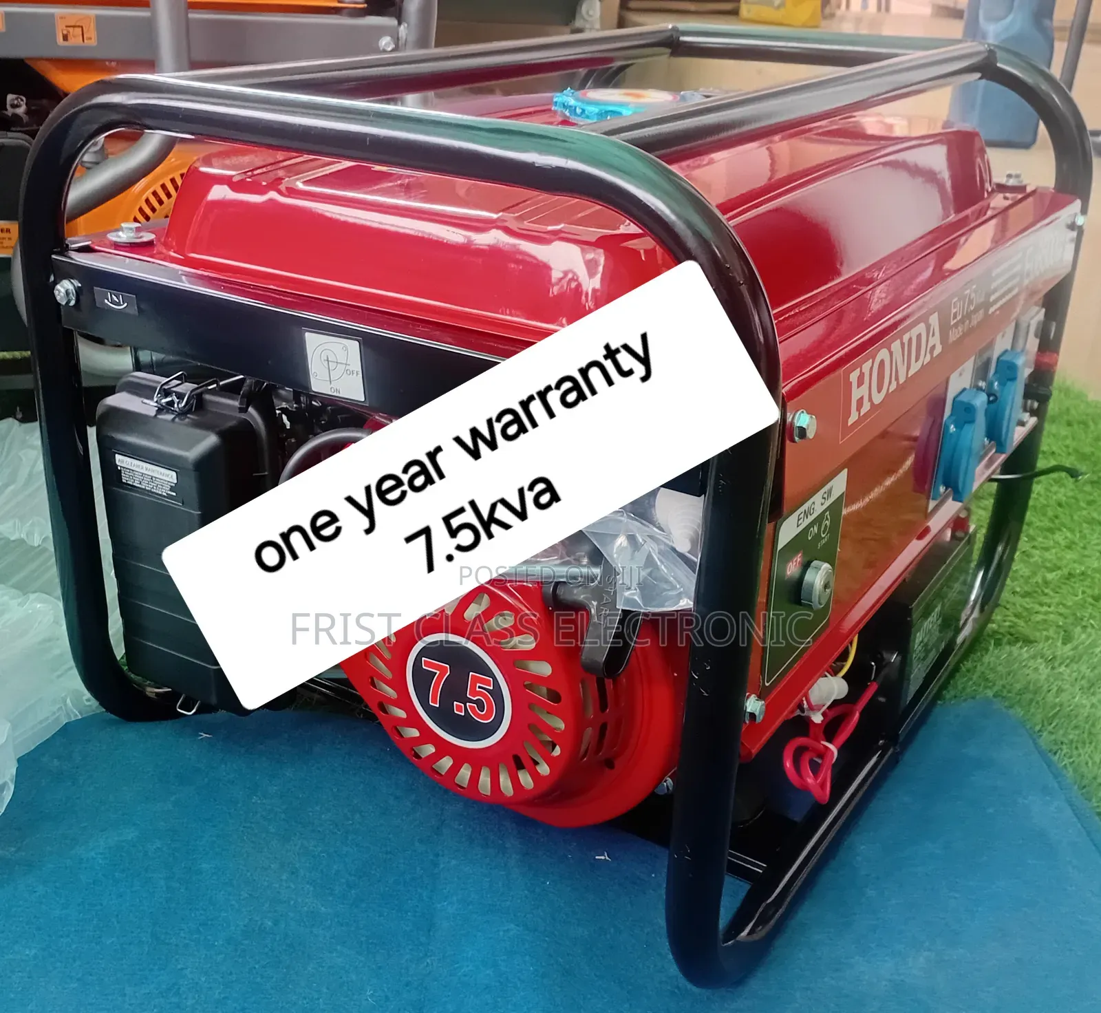 High Value Performance 7.5kva Petrol Generator